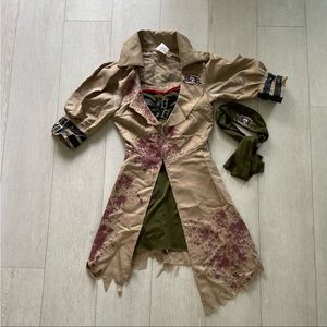 Womens zombie hunter costume size small